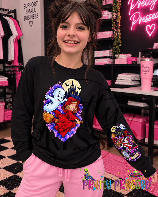 Ghost meets Wendy long sleeve w/ sleeve design