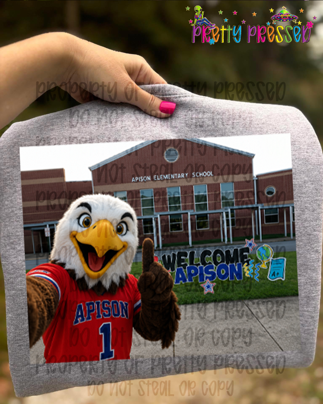 Apison Elementary School Mascot Tee