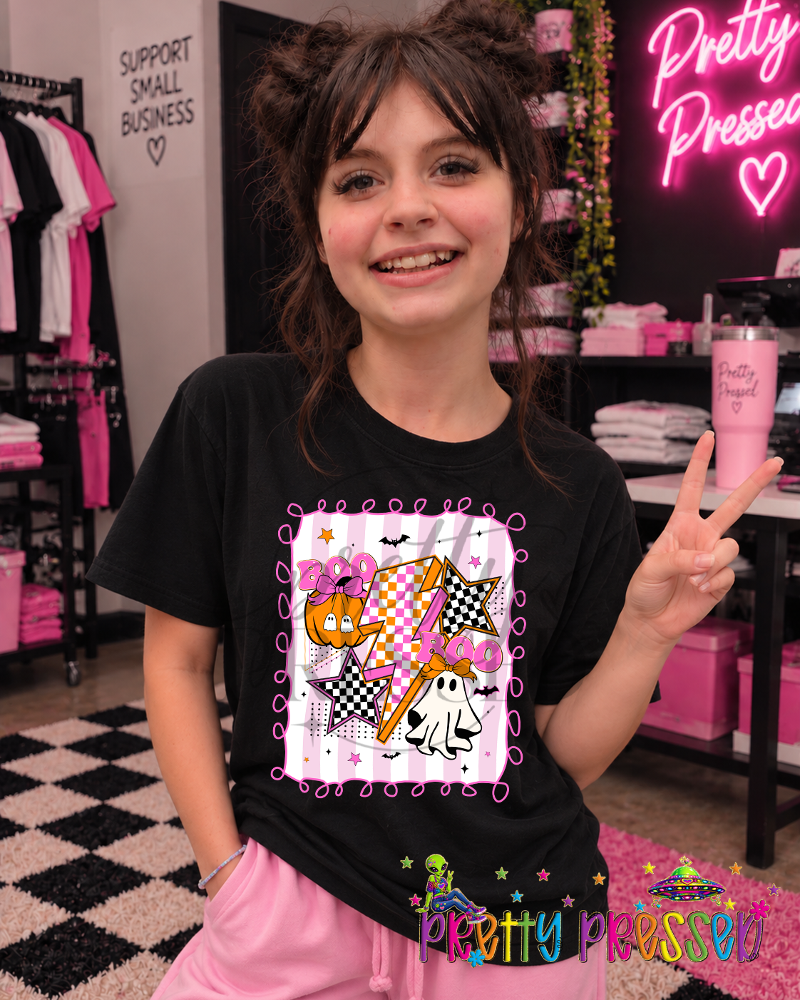 Pink Boo Boo Tee