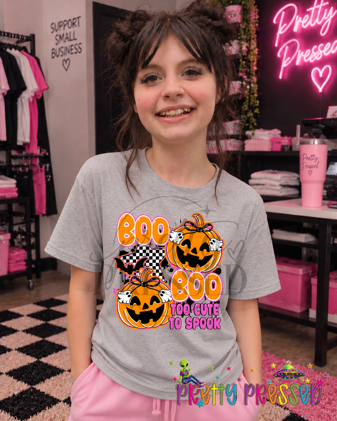 Pink Boo Boo 3 Tee