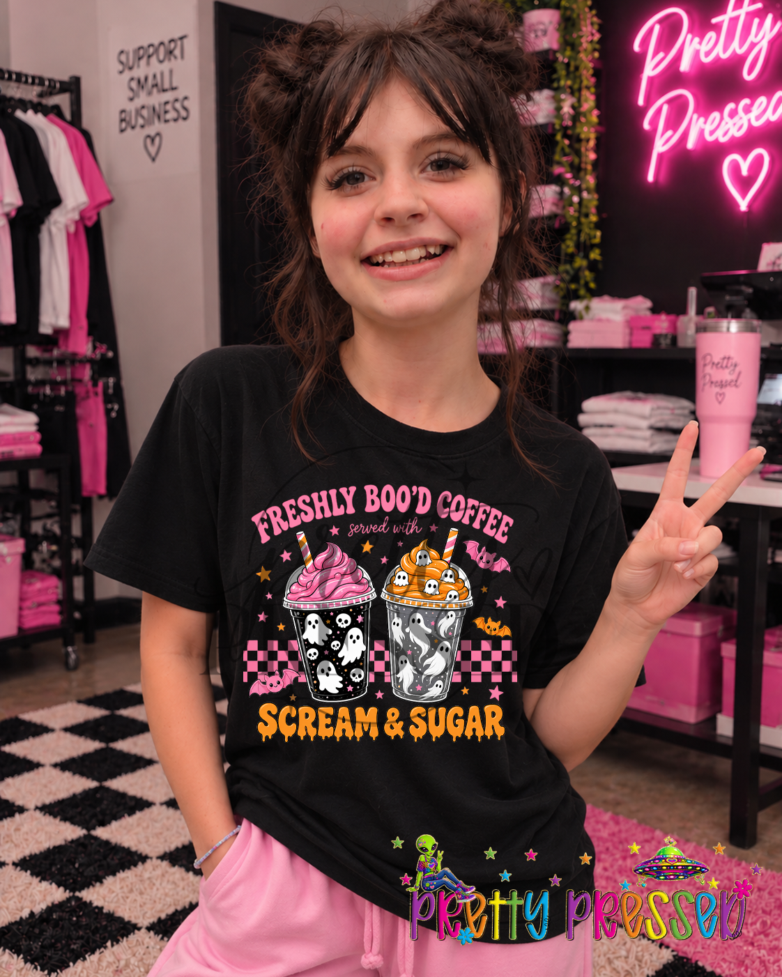 Freshly boo'd coffee Tee