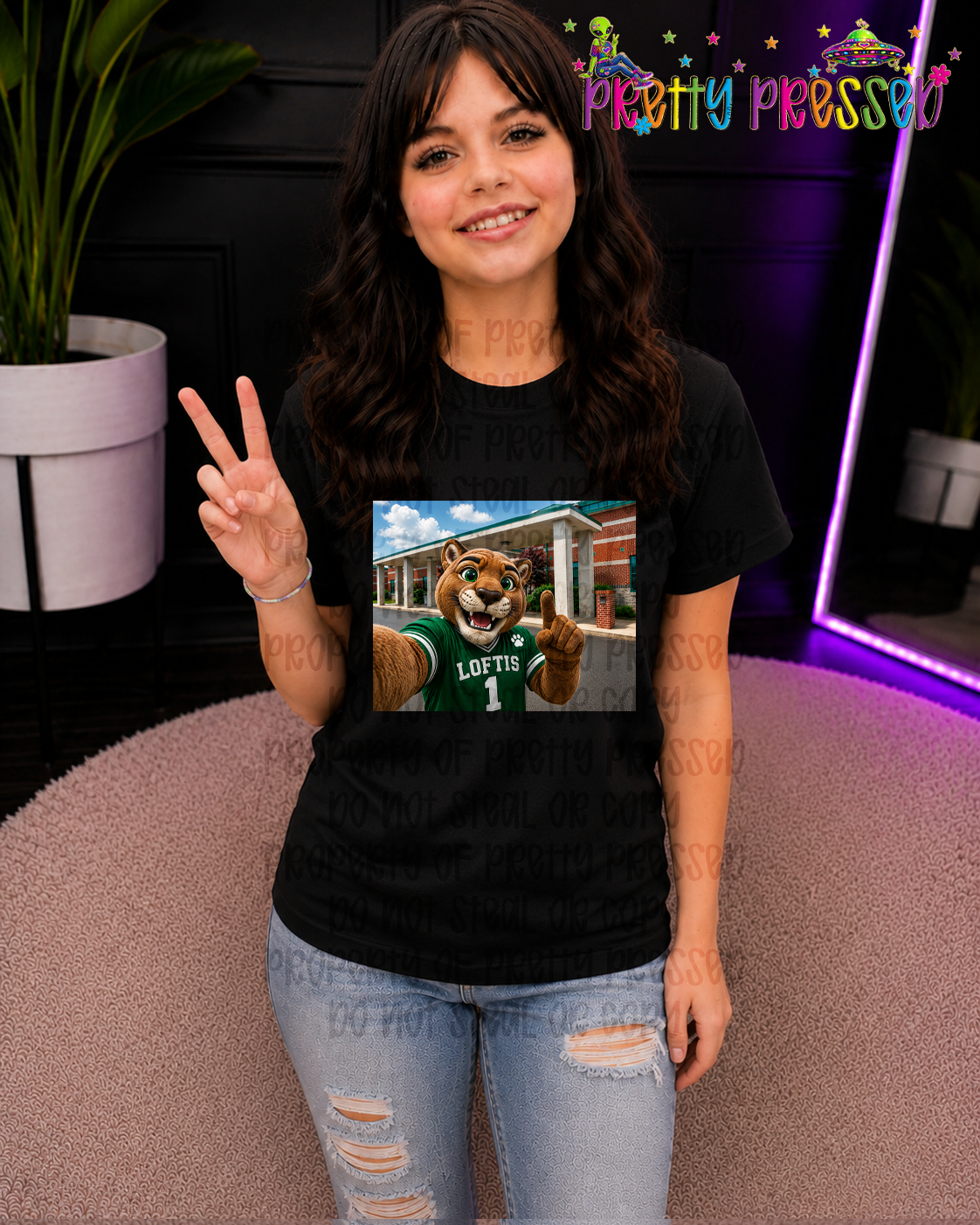 Loftis Middle School Mascot Tee